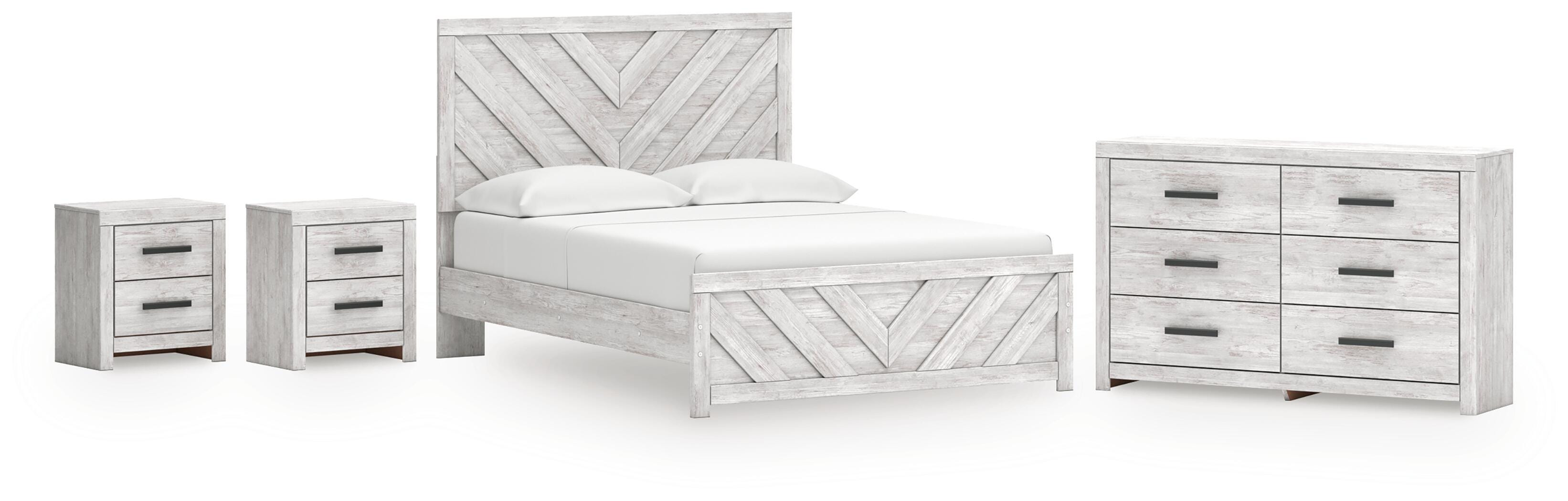 Cayboni Queen Panel Bed, Dresser and 2 Nightstands - image 1