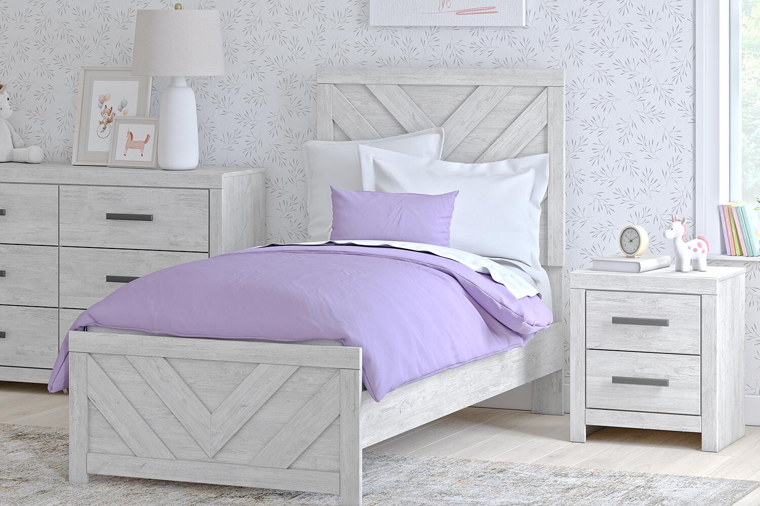 Cayboni Twin Panel Bed - image 1
