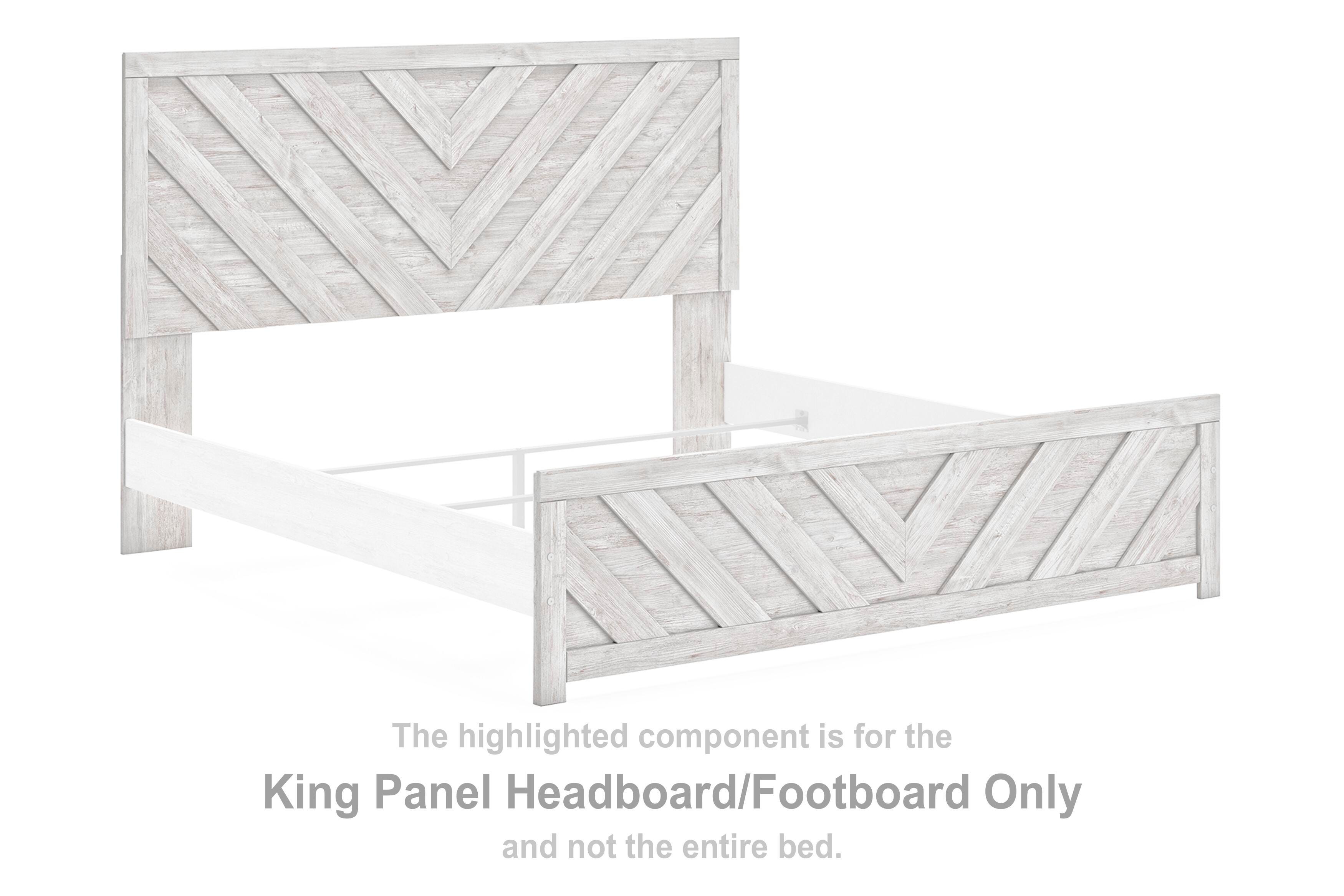 Cayboni King Panel Headboard/Footboard