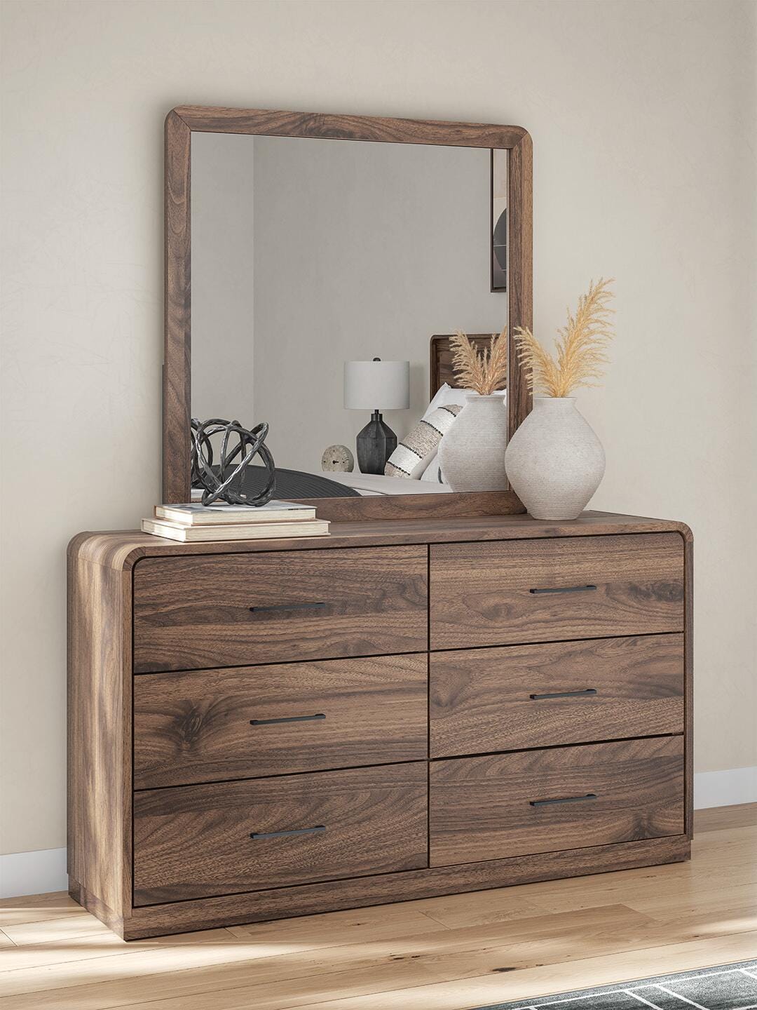 Hollinaze Dresser and Mirror, , rollover