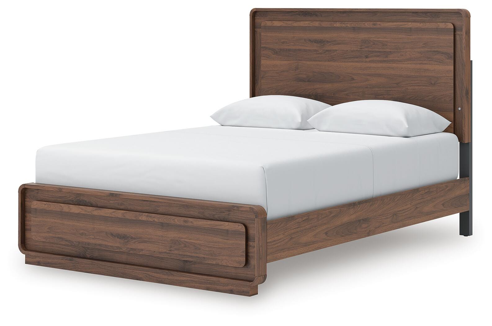 Cama Queen, cómoda, espejo y mesita de noche Hollinaze - image 15