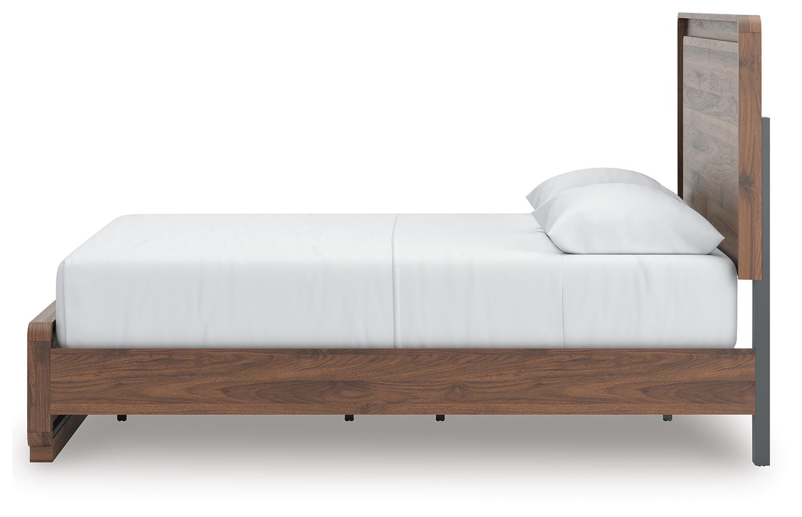 Cama Queen, cómoda, espejo y mesita de noche Hollinaze - image 14