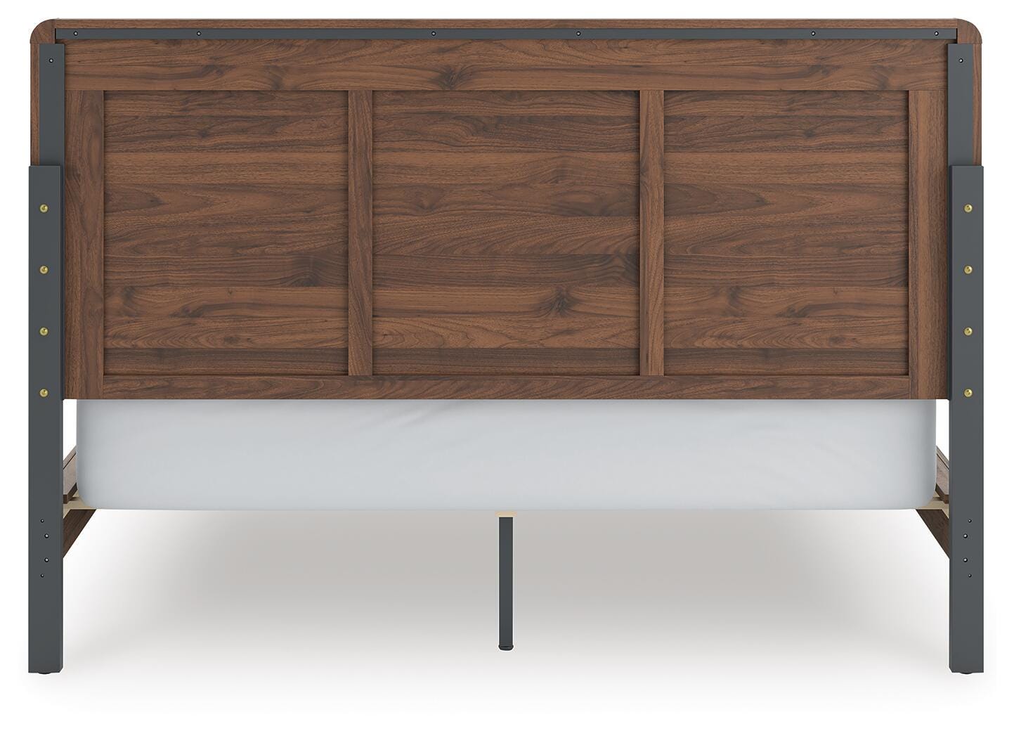 Hollinaze California King Panel Bed, Walnut Brown, large
