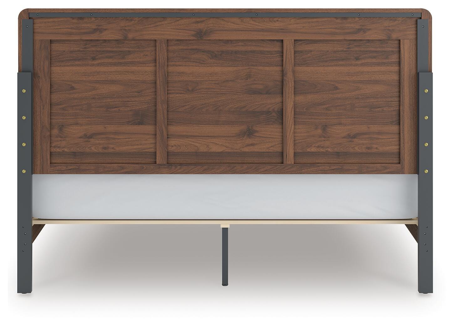 Cama King de paneles Hollinaze, cómoda y mesita de noche - image 14