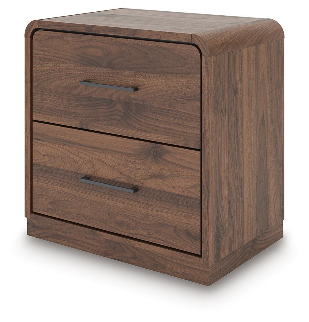 Cama Queen, cómoda, espejo y mesita de noche Hollinaze - image 22