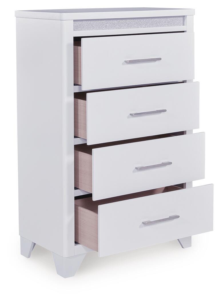 Frostlyn 4 Drawer Chest of Drawers | Ashley