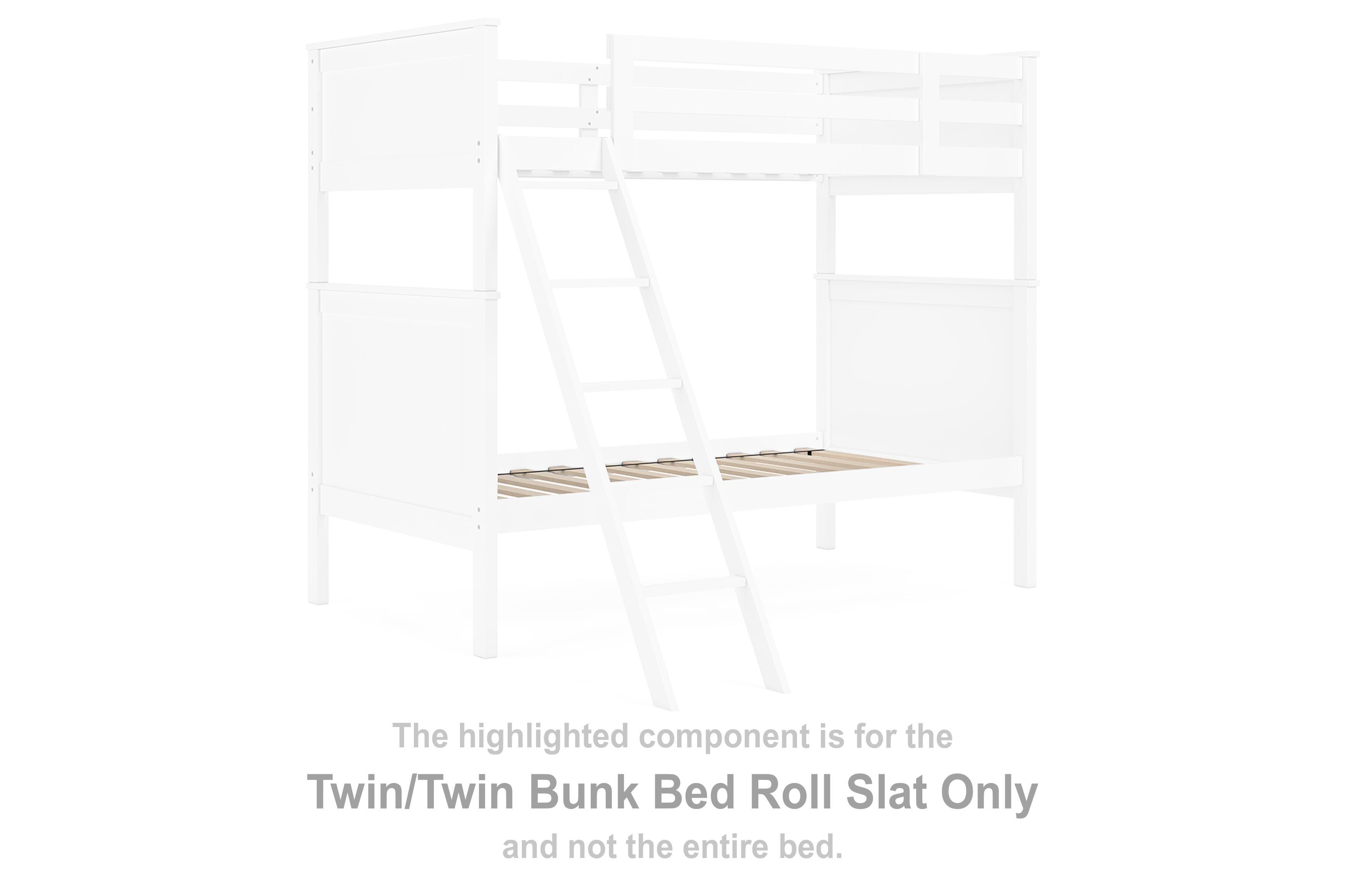 Nextonfort Twin/Twin Bunk Bed Roll Slat, , large