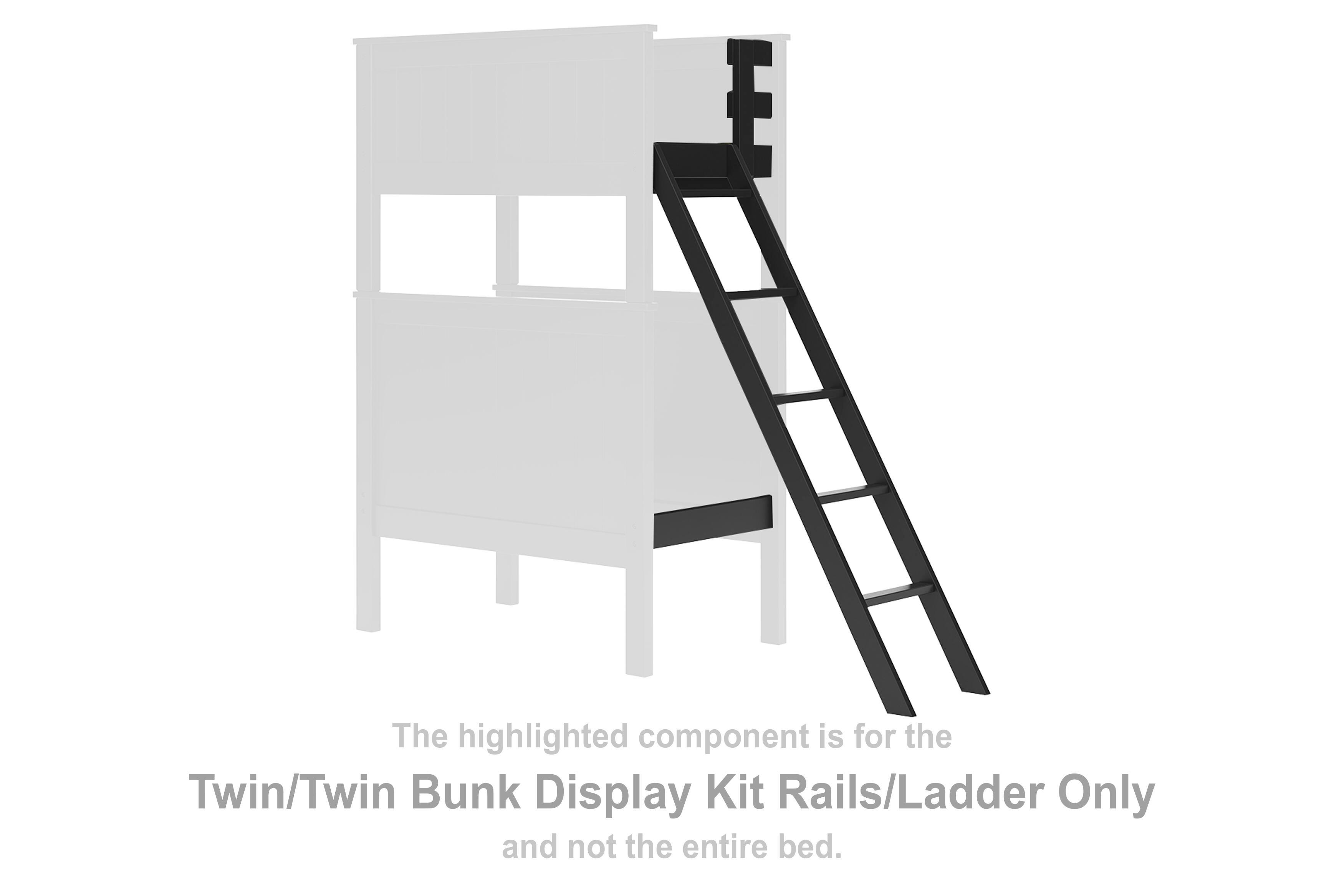 Nextonfort Twin/Twin Bunk Display Kit Rails/Ladder, , large