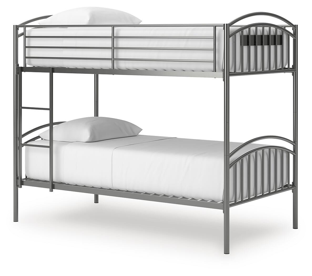 Lanceburg Twin over Twin Bunk Bed with Ladder - image 3