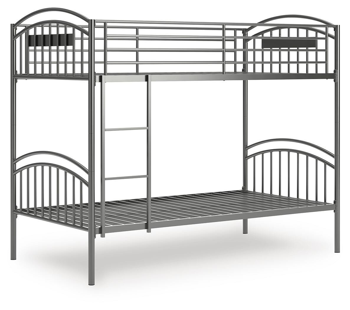 Lanceburg Twin over Twin Bunk Bed with Ladder - image 4