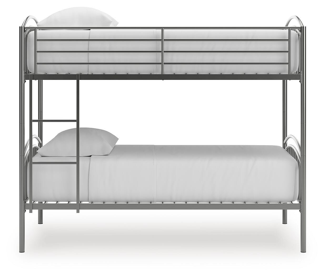Lanceburg Twin over Twin Bunk Bed with Ladder - image 5