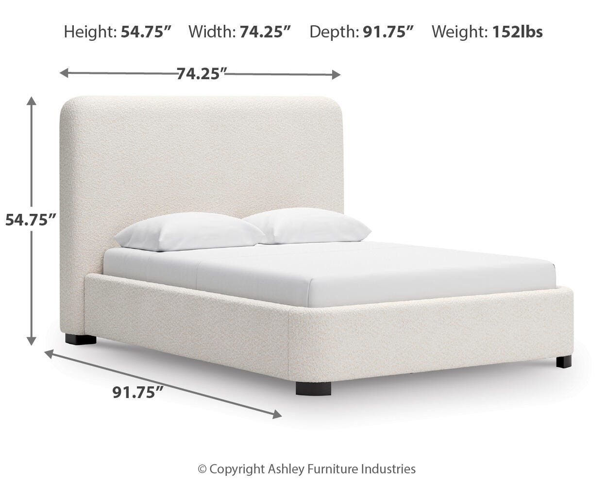 Whittgate Queen Upholstered Bed - image 4