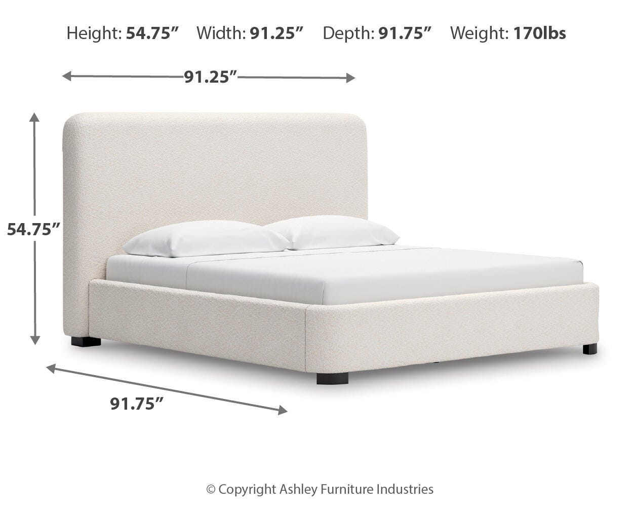Whittgate King Upholstered Bed - image 4
