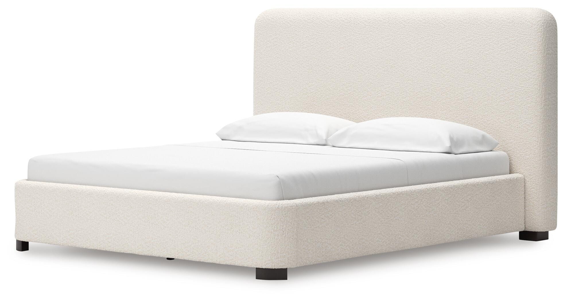 Whittgate California King Upholstered Bed, Beige, large