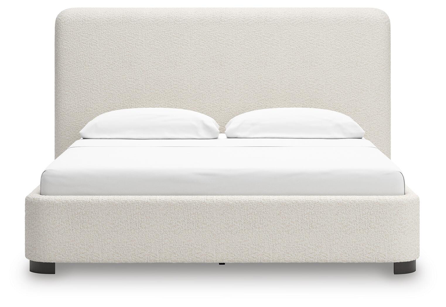 Whittgate California King Upholstered Bed, Beige, large