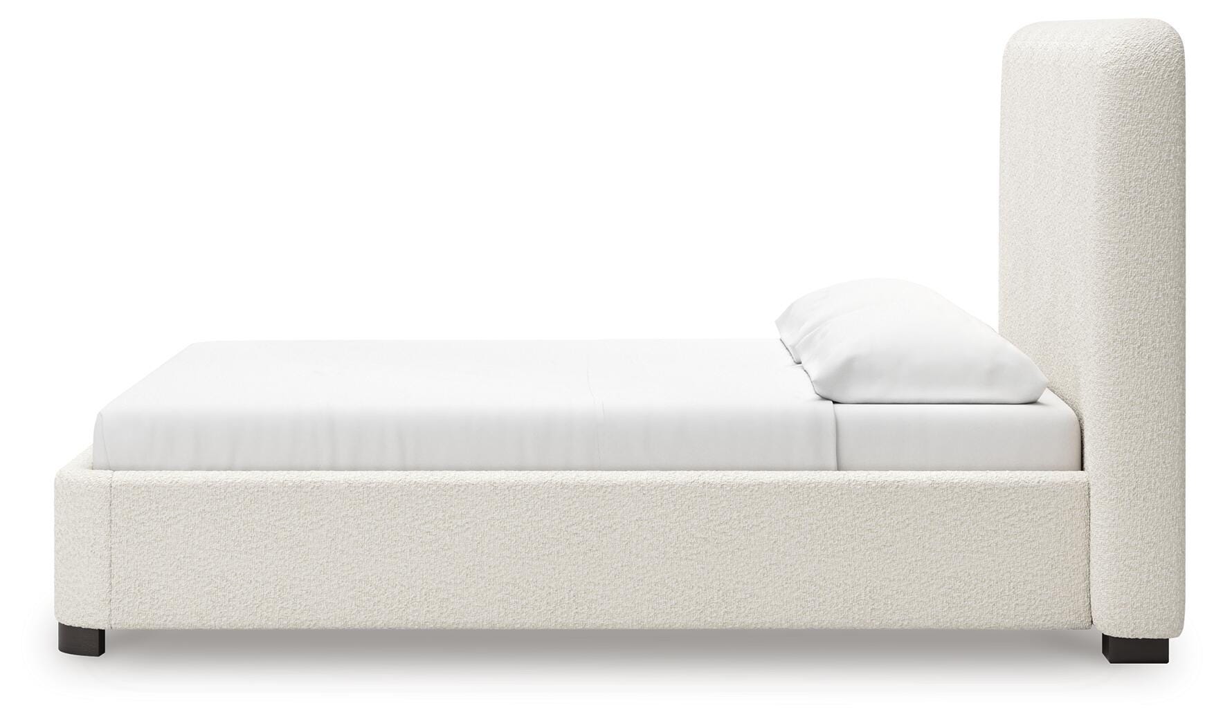 Whittgate California King Upholstered Bed, Beige, large