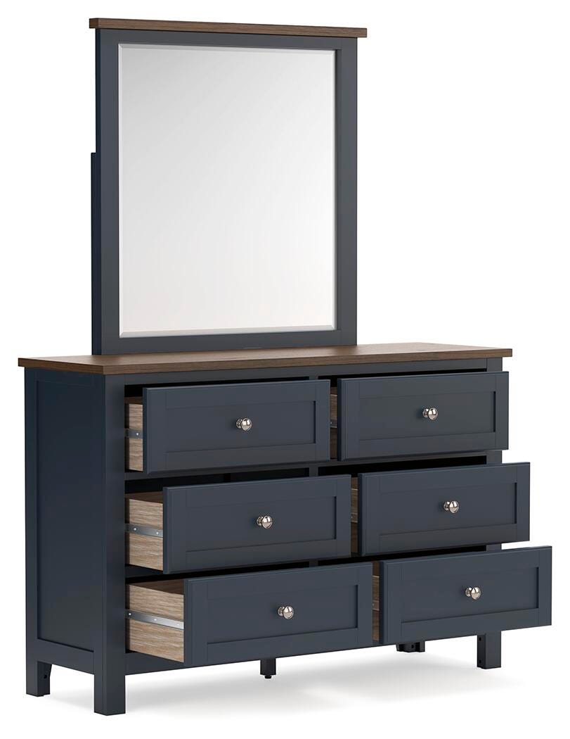 Landocken Dresser and Mirror - image 4