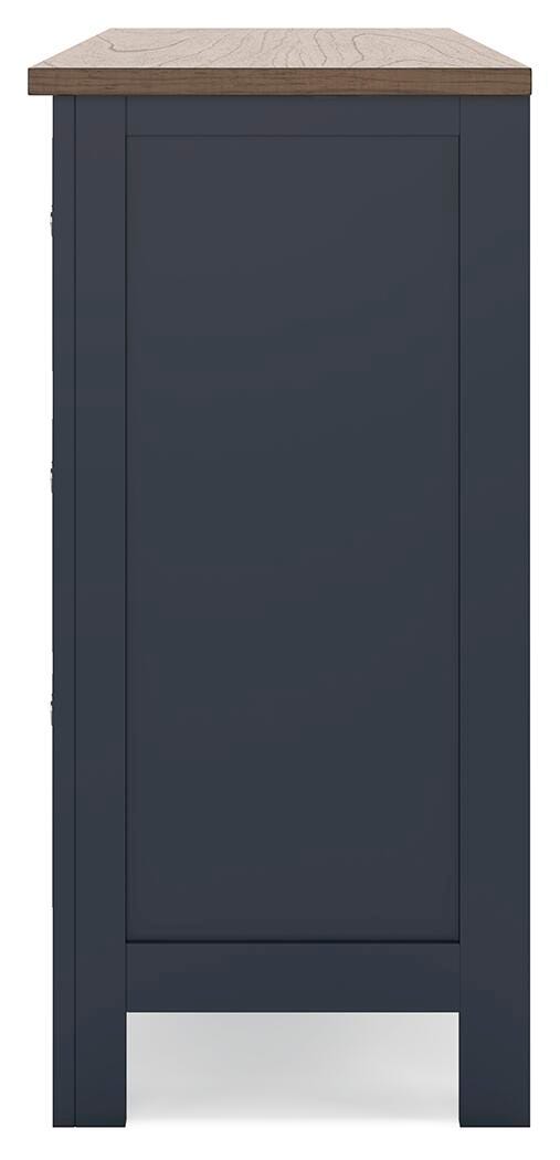 Landocken Twin Panel Bed, Dresser, Chest and Nightstand - image 6