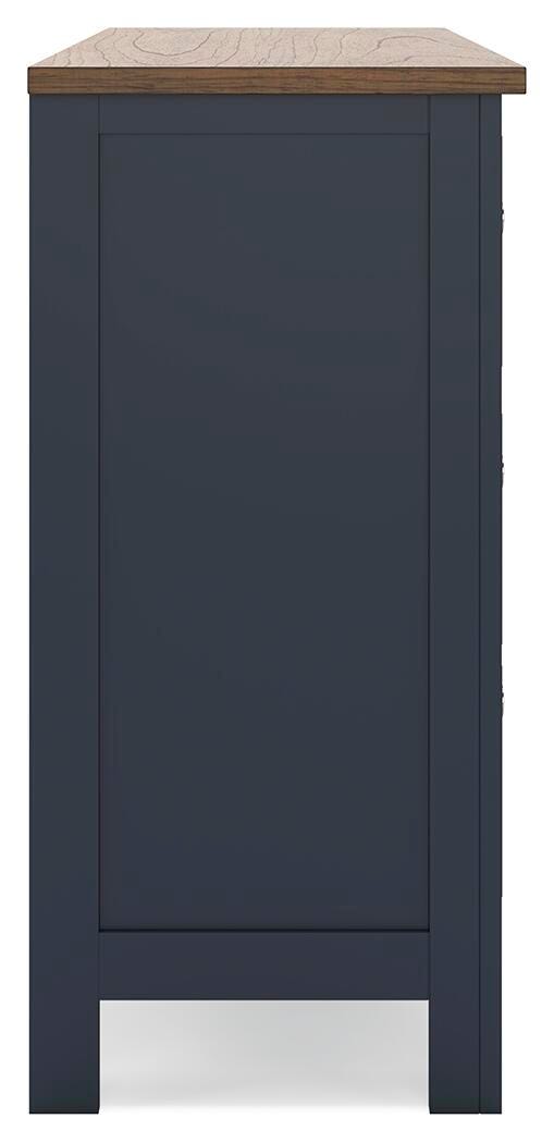 Landocken Twin Panel Bed, Dresser, Chest and Nightstand - image 8