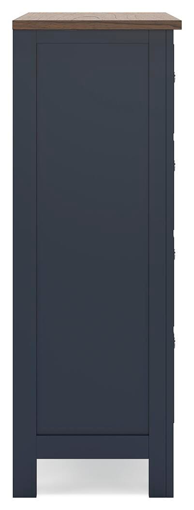 Landocken Twin Panel Bed, Dresser, Chest and Nightstand - image 14