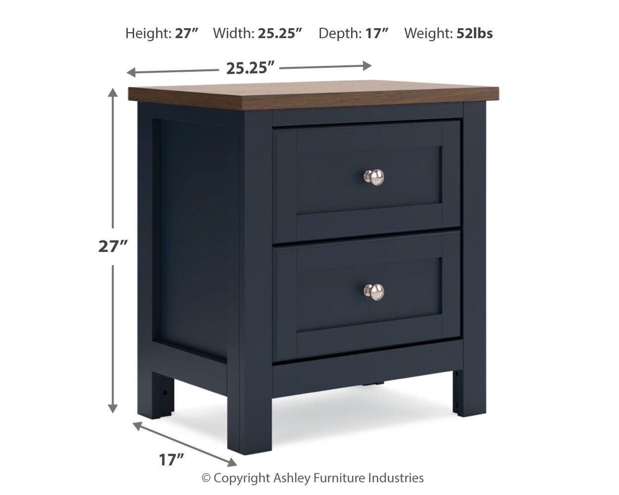 Landocken Twin Panel Bed, Chest and Nightstand - image 25