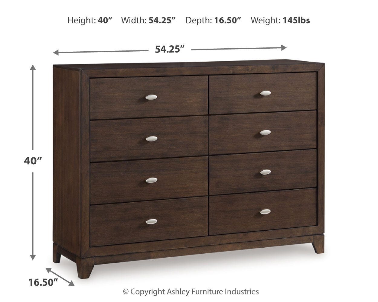 Tandisport Queen Panel Bed with Dresser and Nightstand | Ashley
