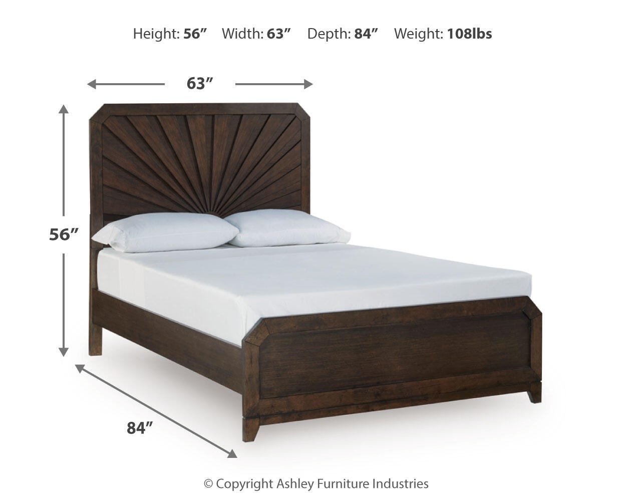 Tandisport Queen Panel Bed - image 5