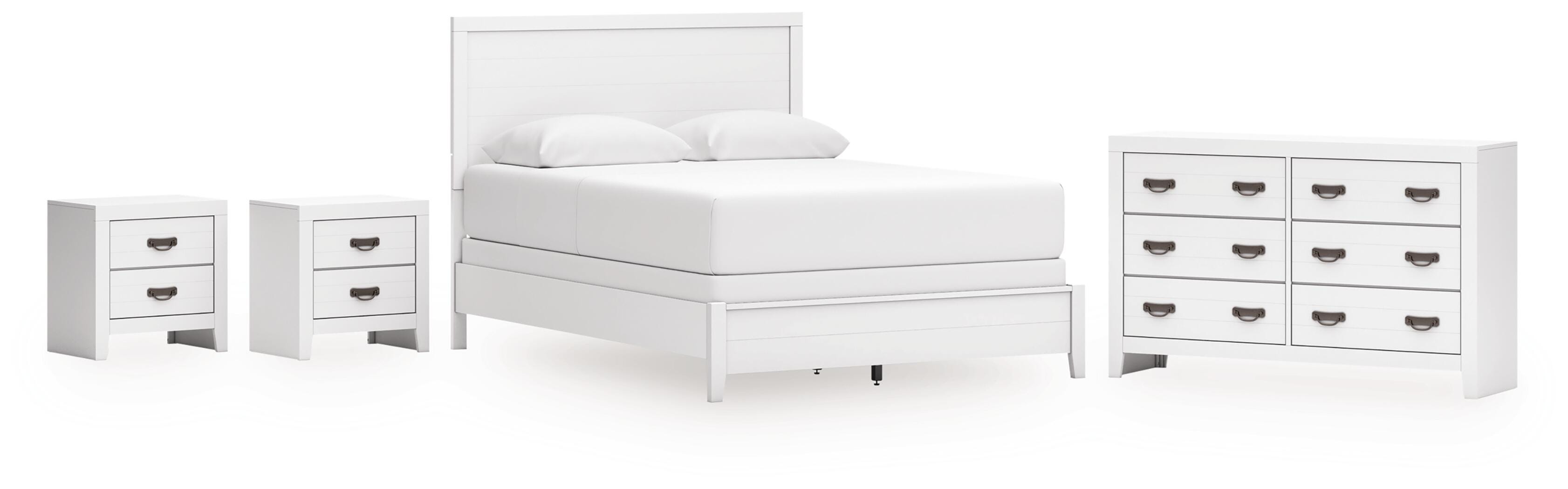 Binterglen Queen Panel Bed, Dresser and 2 Nightstands - image 1