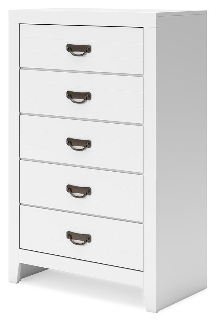 Drawer
ドゥロワー Portdown 5 Drawer Chest of Drawers | Ashley