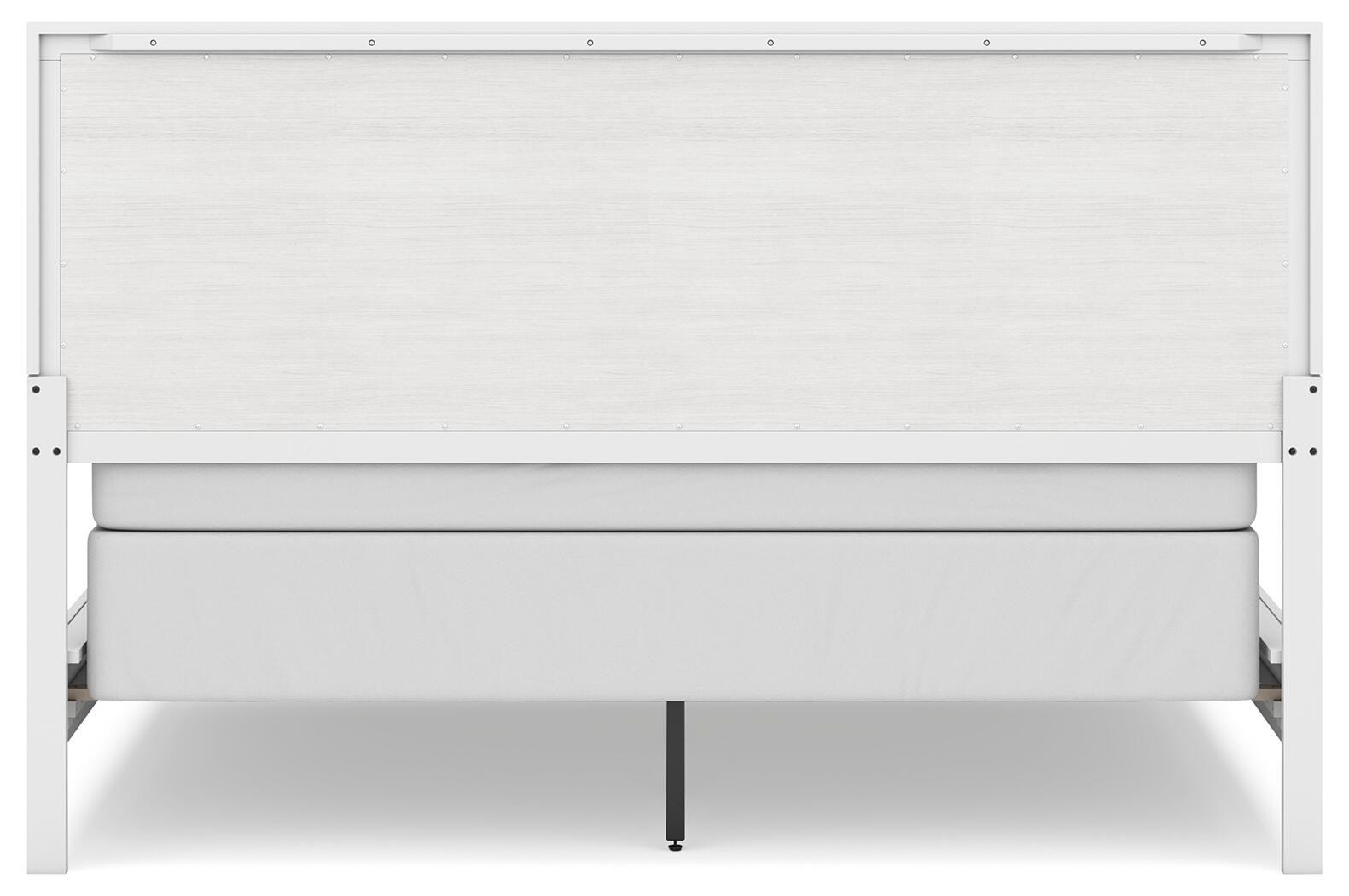 Binterglen California King Panel Bed, White, large
