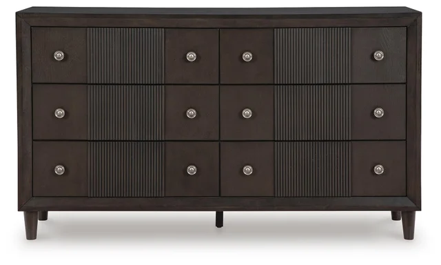 Ashley Urbantrack 6 Drawer Dresser, Dark Brown Ashley Urbantrack 6 Drawer Dresser, Dark Brown
