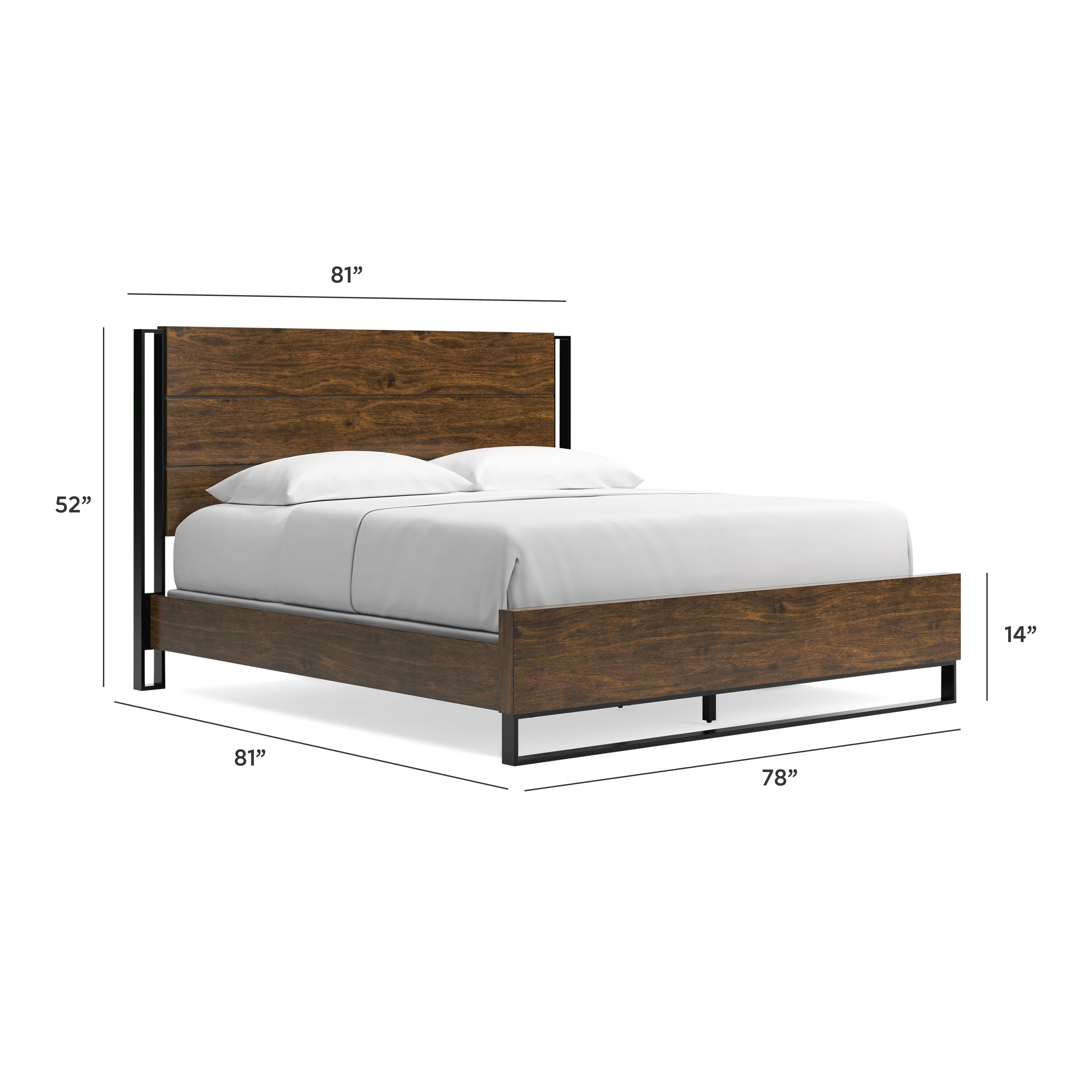 Cama King con paneles Zumbado - image 8