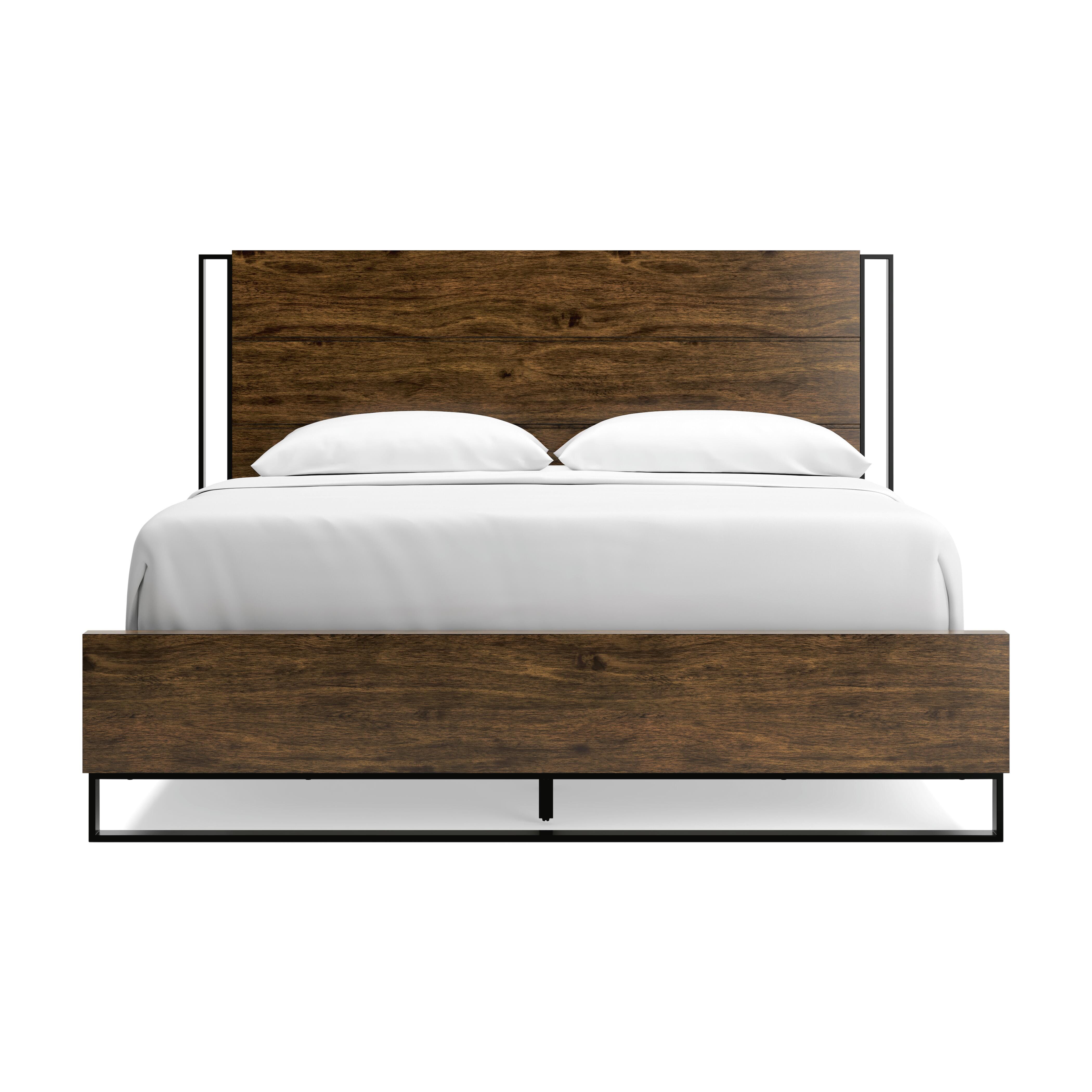 Cama King con paneles Zumbado - image 1