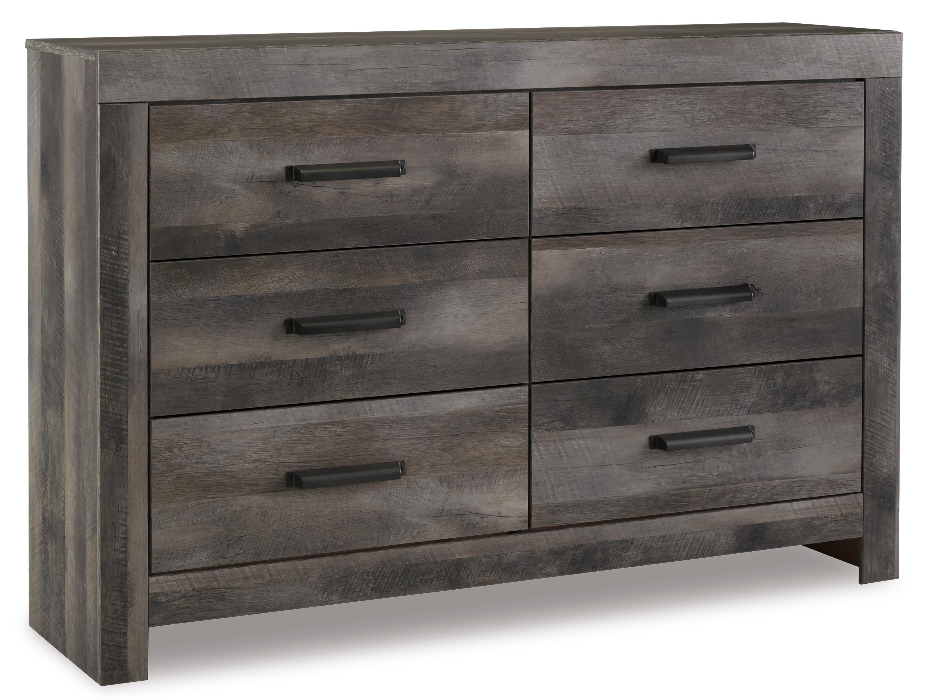 Wynnlow King Panel Bed with Dresser, Gray, large
