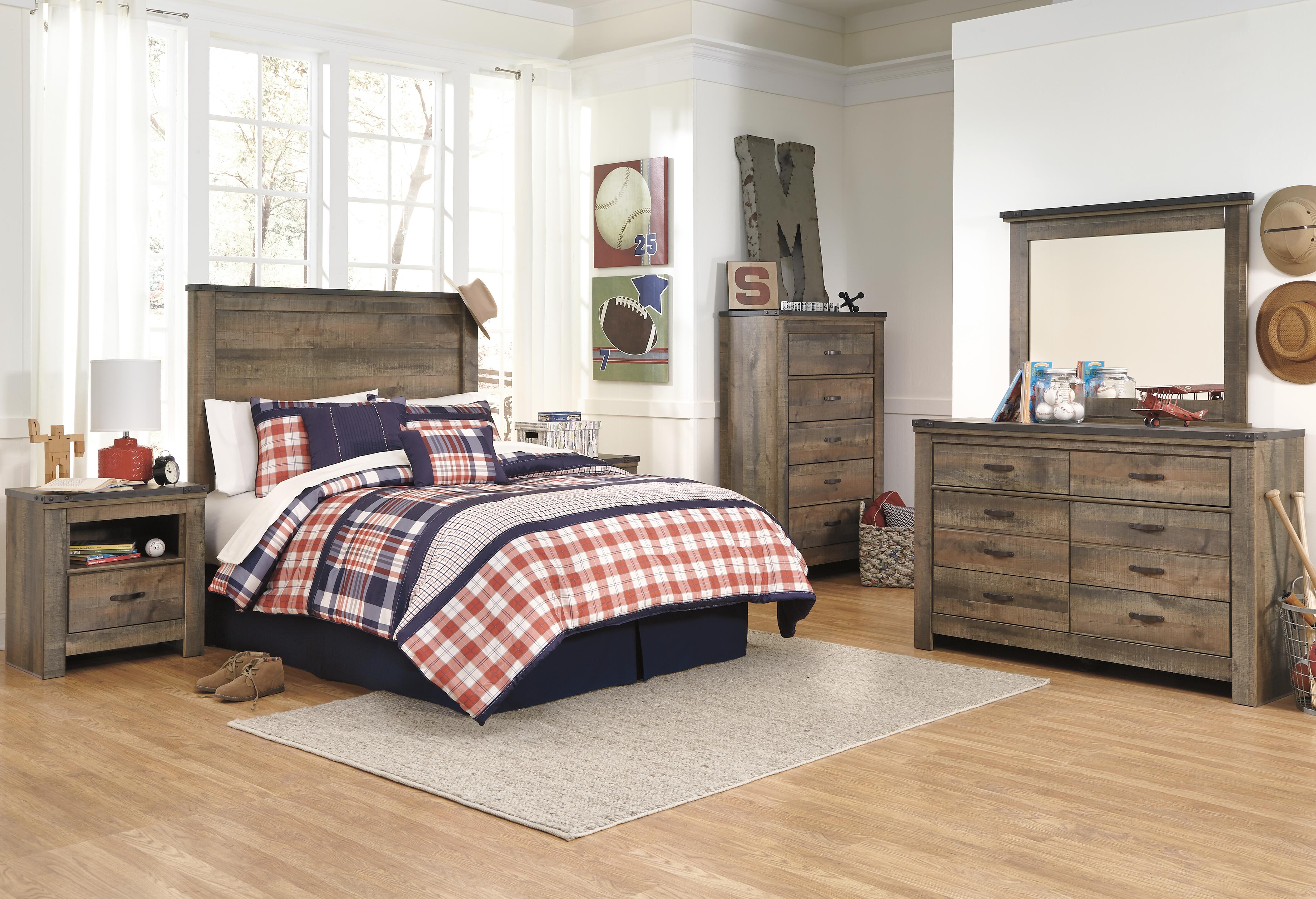 Trinell Full Panel Headboard - image 4