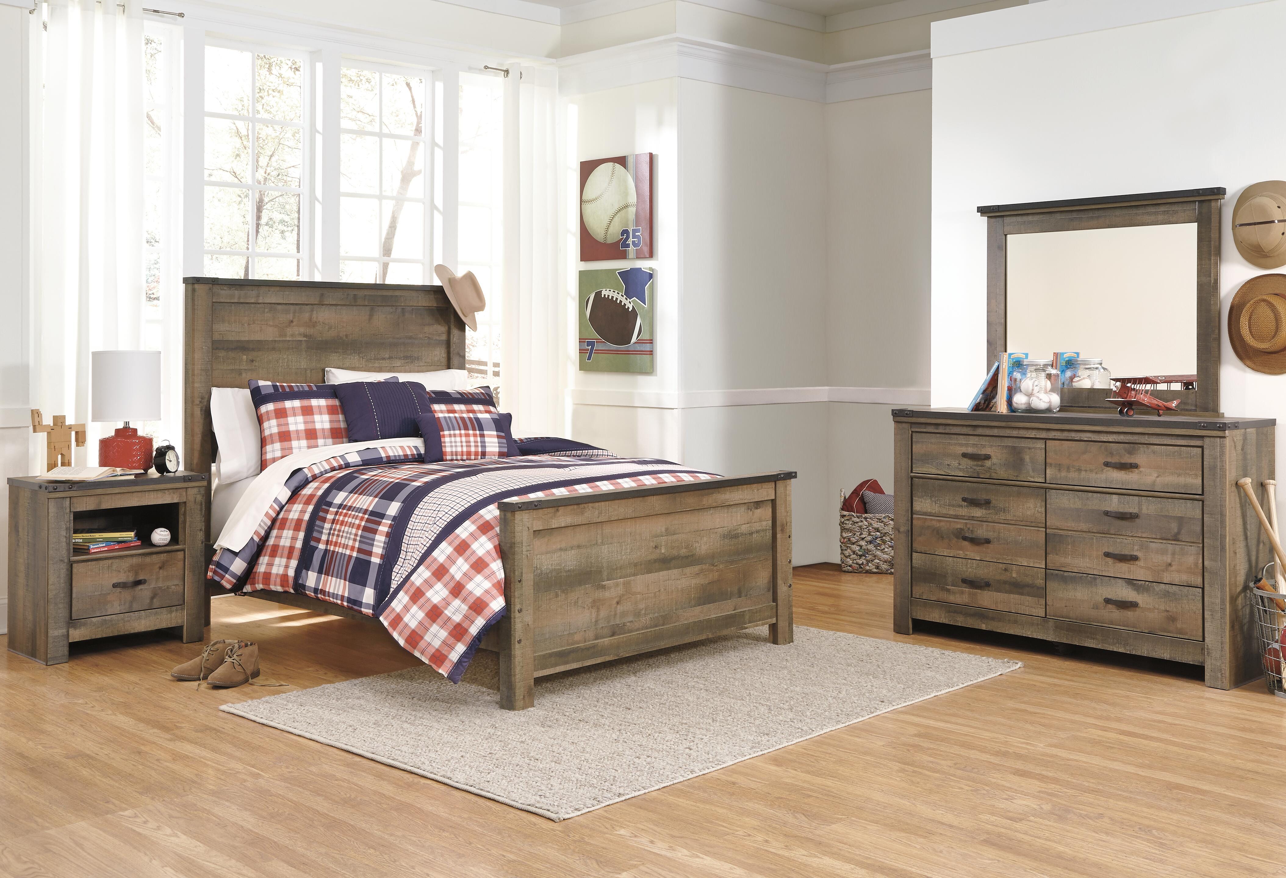 Trinell Full Panel Bed - image 6