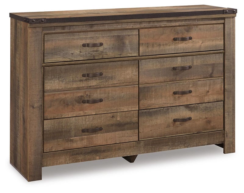 Trinell 6 Drawer Dresser, Brown
