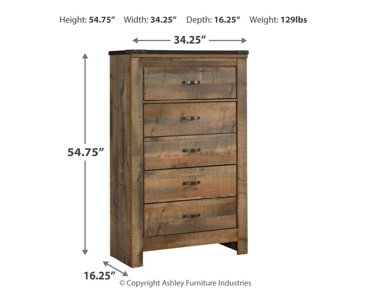 Trinell Chest of Drawers - image 4