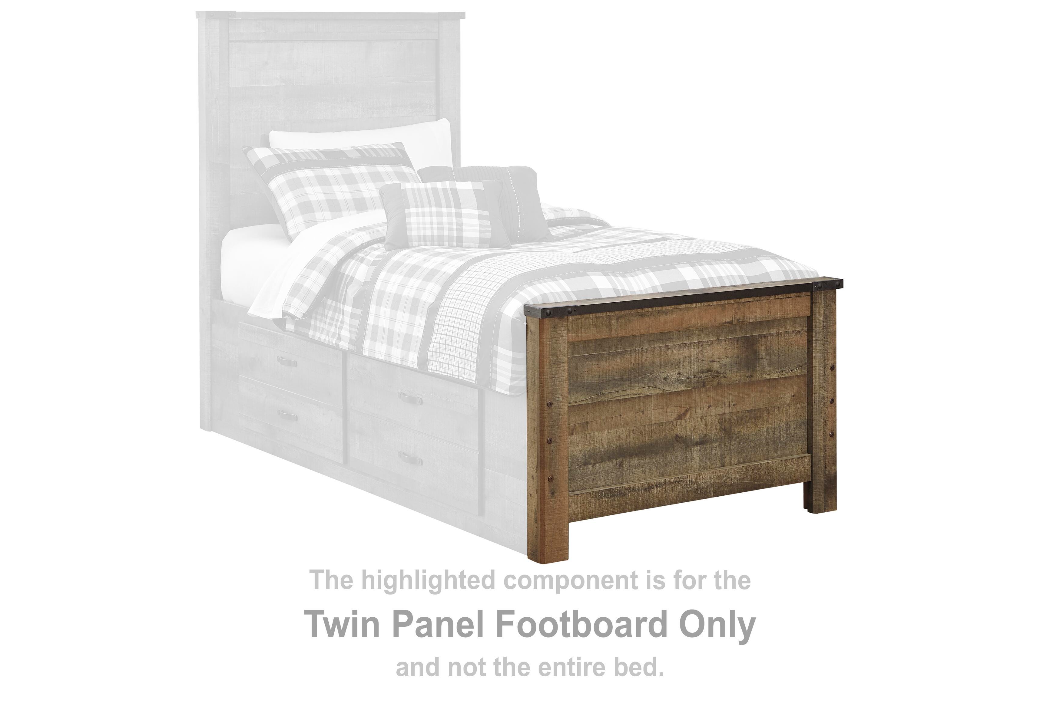 Trinell Twin Panel Footboard, , large