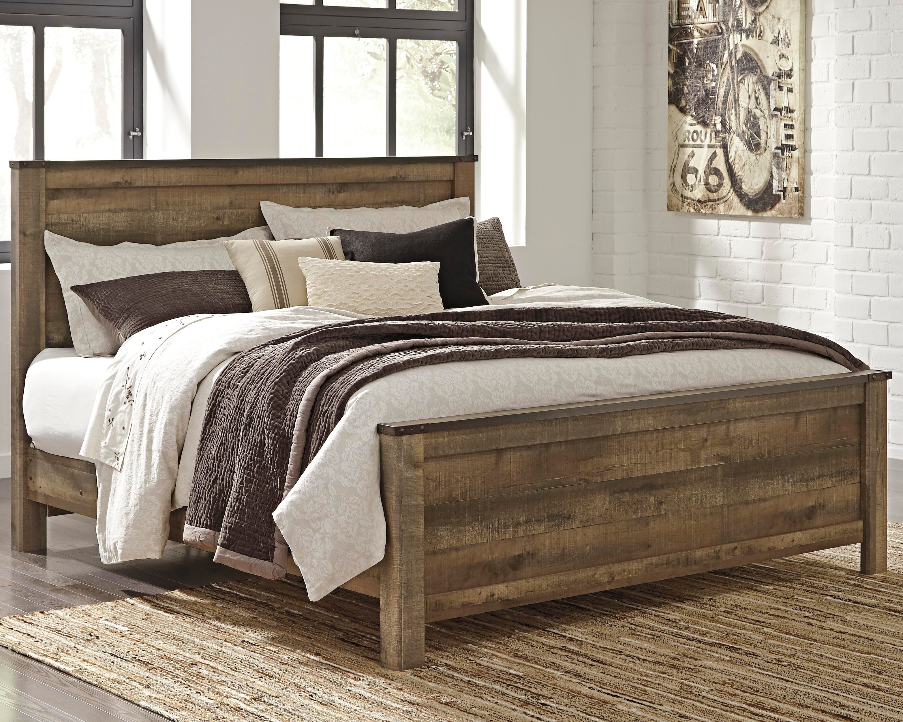 Cama King, cómoda, espejo y 2 mesitas de noche Trinell - image 6