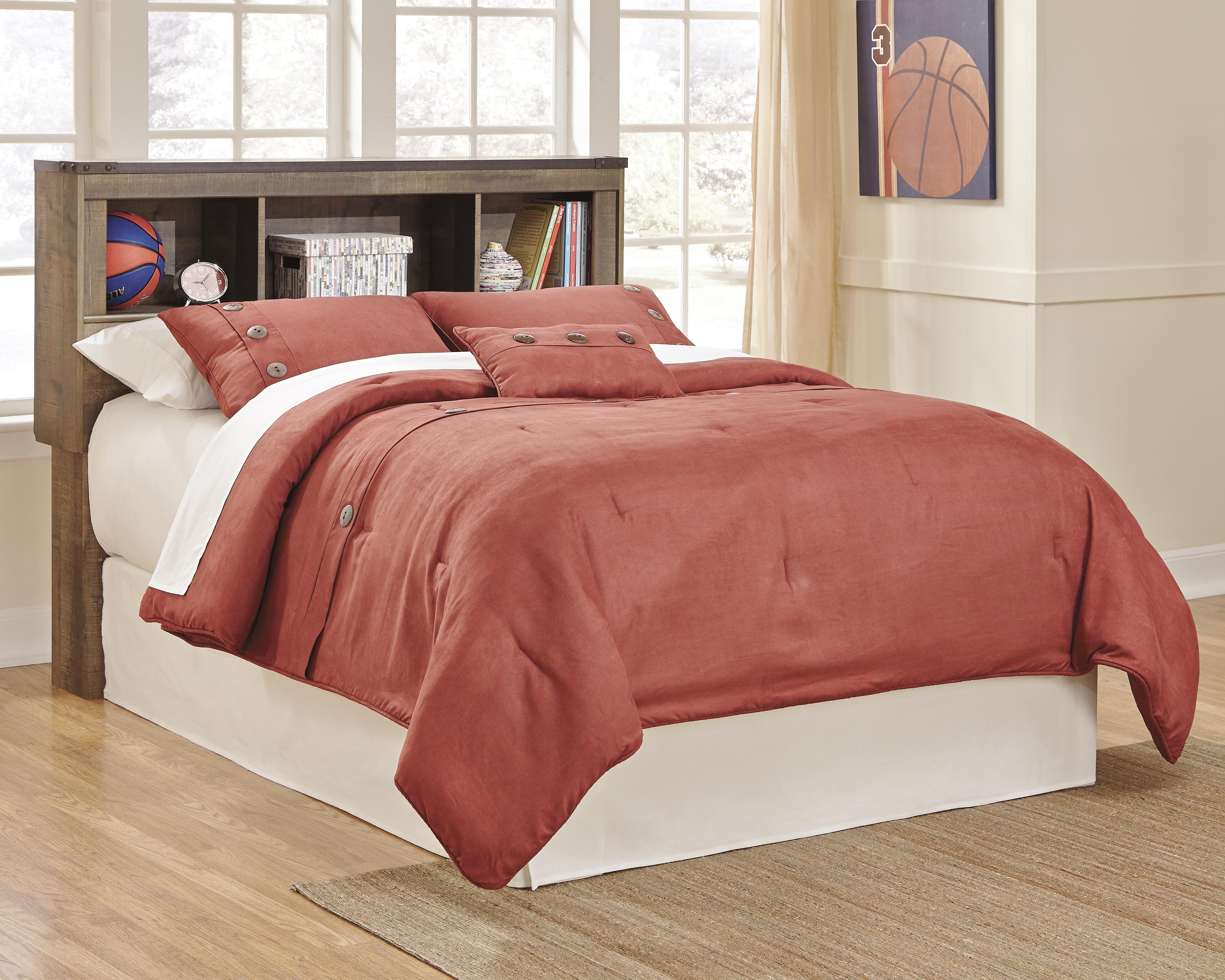 Trinell Full Bookcase Headboard - image 1