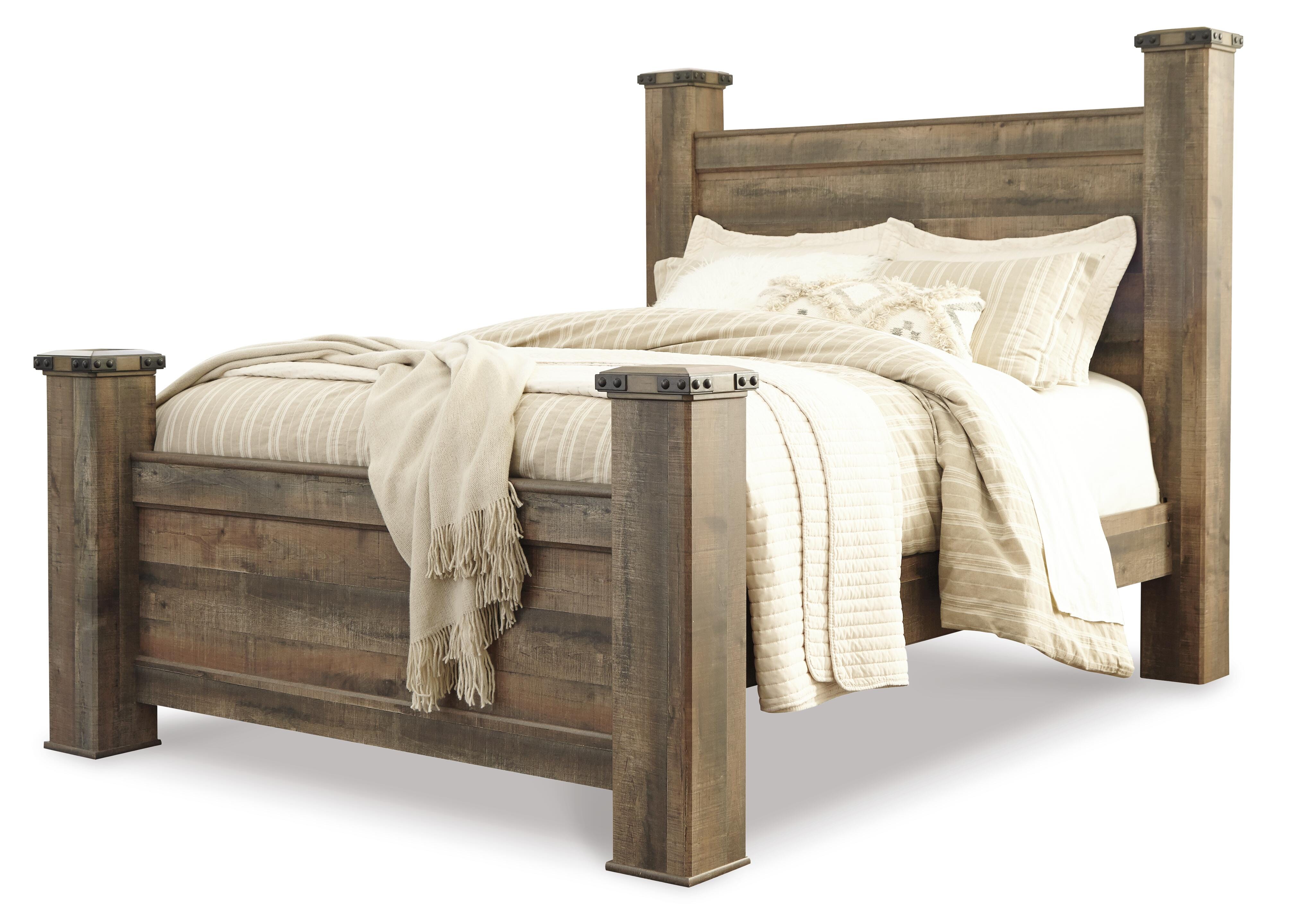Trinell Queen Poster Bed - image 2