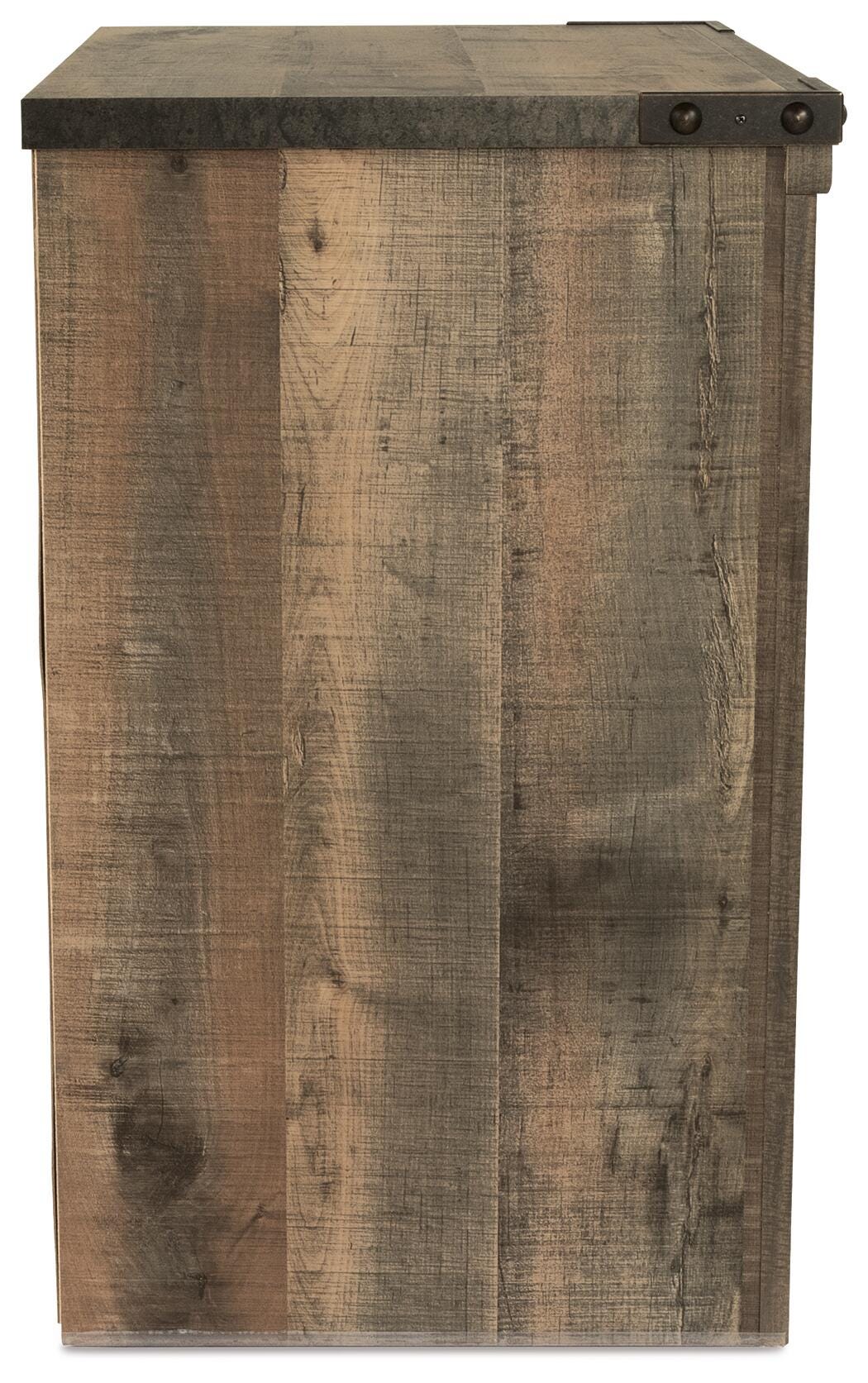 Cabecero de paneles, cómoda, espejo y mesita de noche Trinell King/California King - image 7