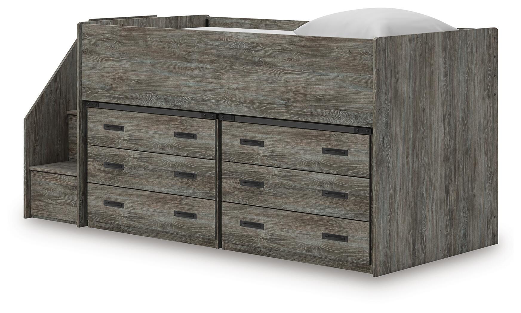 Frandern Twin Loft Bed with Drawer Storage - image 2