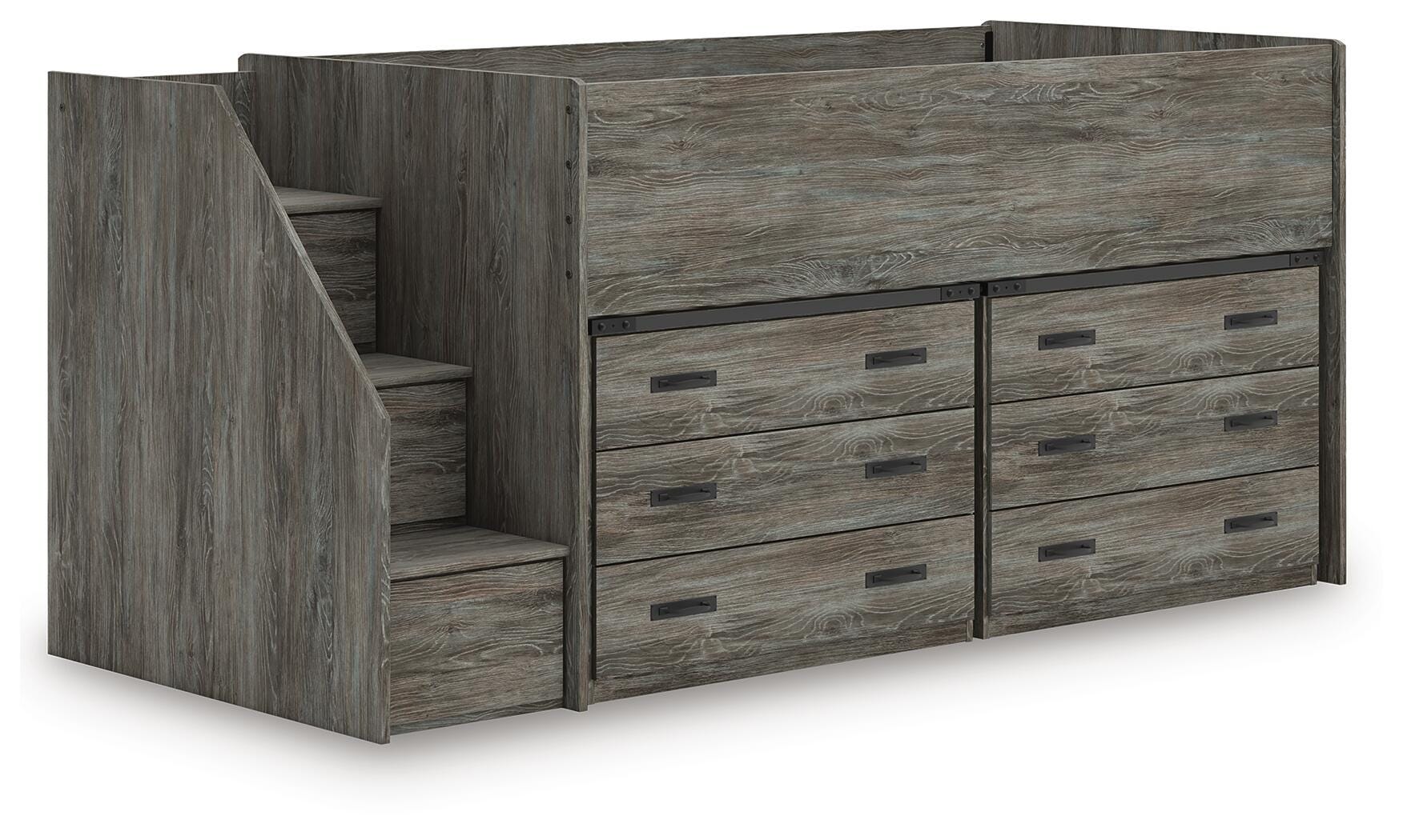 Frandern Twin Loft Bed with Drawer Storage - image 3