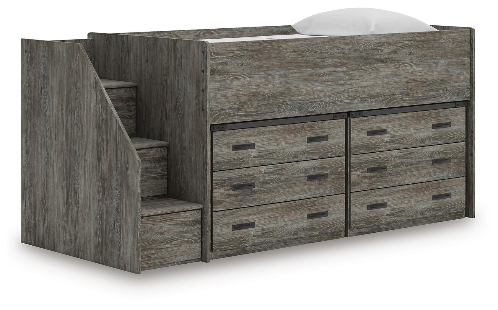 Frandern Twin Loft Bed with Drawer Storage - image 1