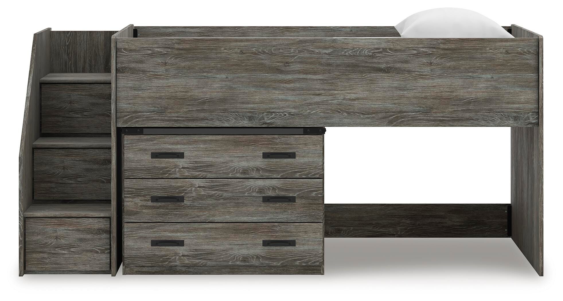 Frandern Twin Loft Bed with Drawer Storage - image 6