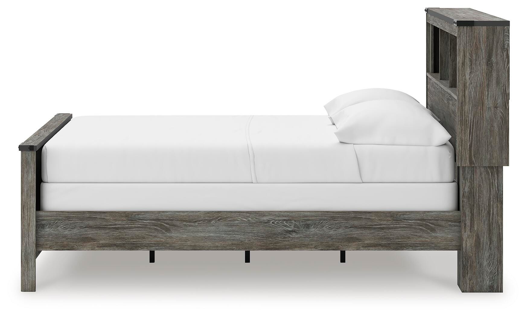 Frandern Full Bookcase Panel Bed - image 6