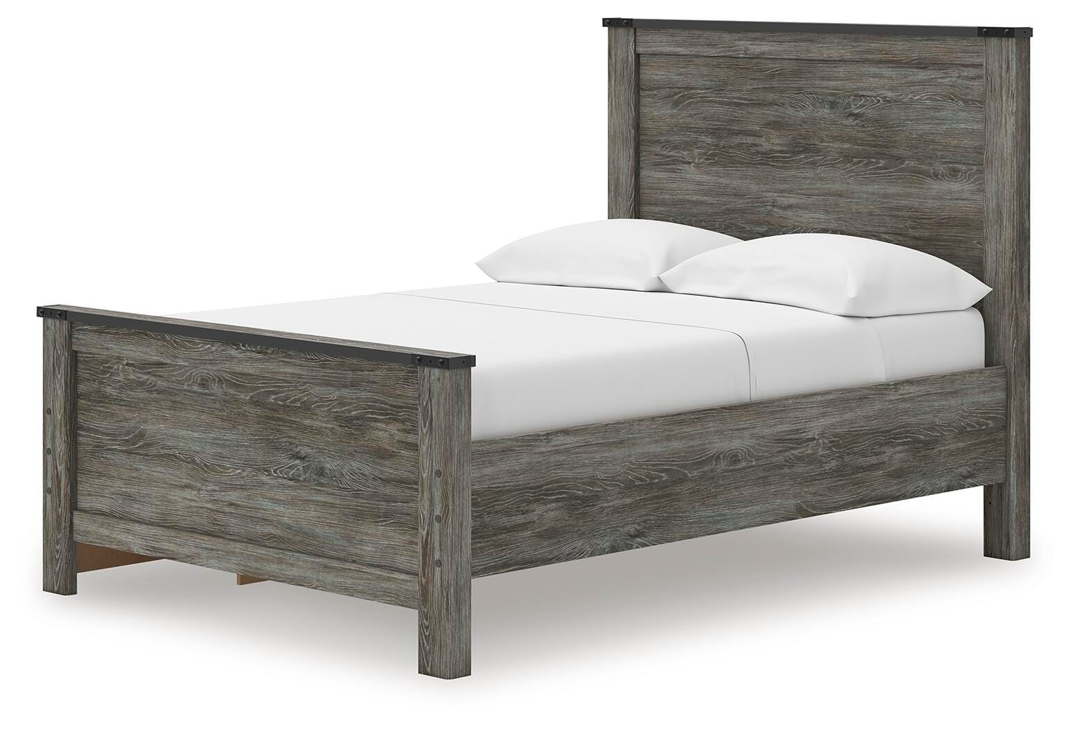 Cama Frandern de panel completo con almacenamiento - image 4