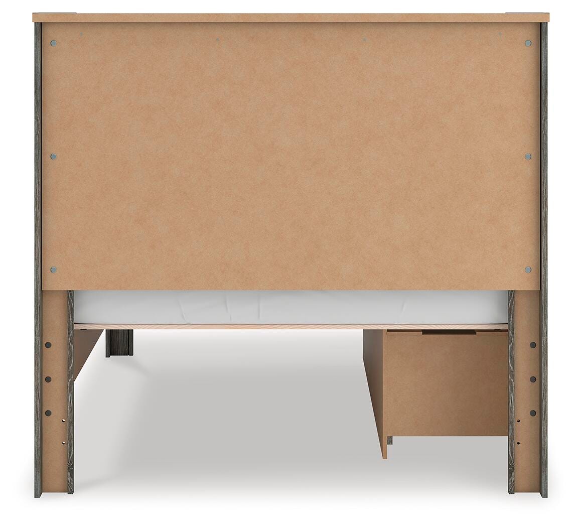 Cama Frandern de panel completo con almacenamiento - image 6
